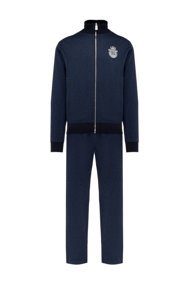 Billionaire man men's cotton sports suit, blue купить с ценами и фото 154454 - photo 1