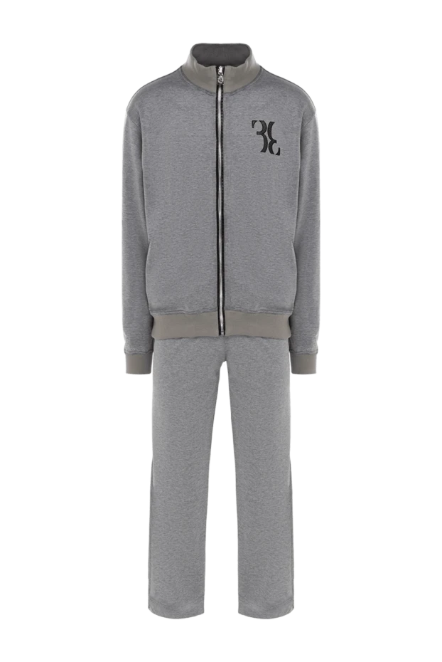 Billionaire man men's sports suit made of wool, silk and polyamide, gray купить с ценами и фото 154455 - photo 1