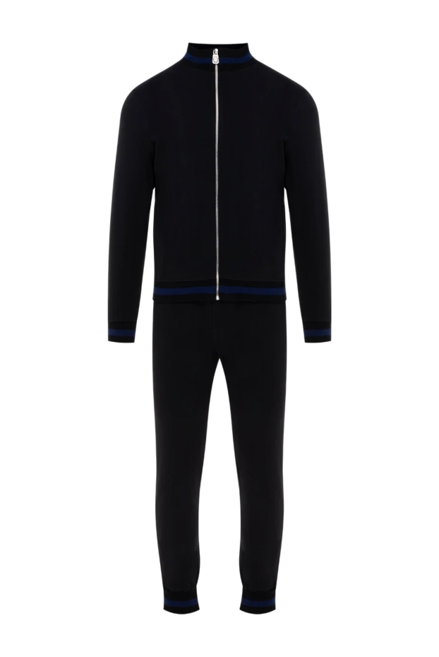 Billionaire man men's cotton sports suit, black купить с ценами и фото 154456 - photo 1