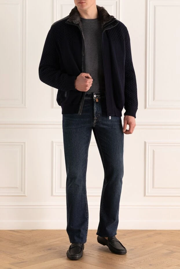 Torras man blue wool jacket for men купить с ценами и фото 154555 - photo 2