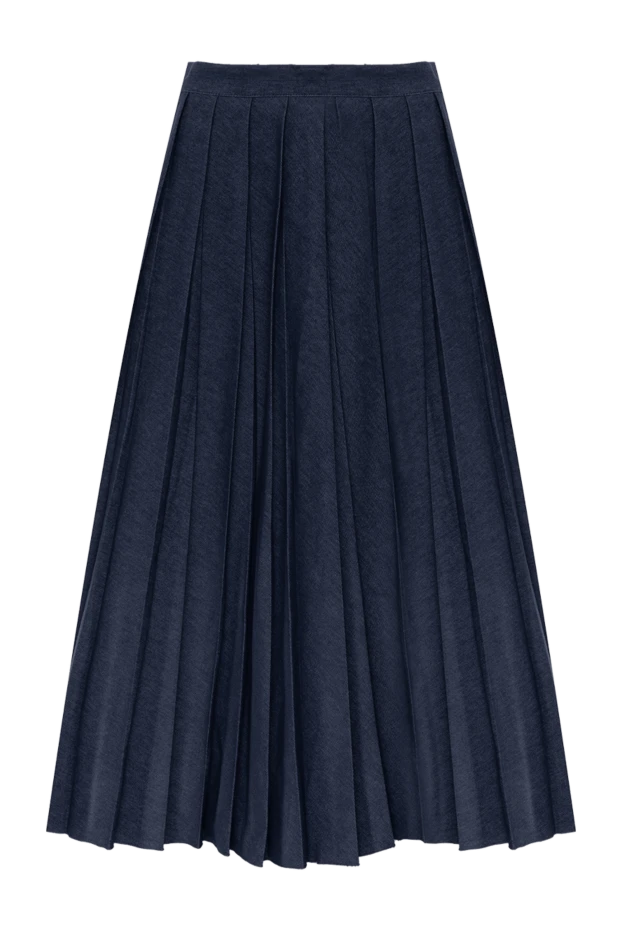 MSGM woman blue skirt for women купить с ценами и фото 154608 - photo 1