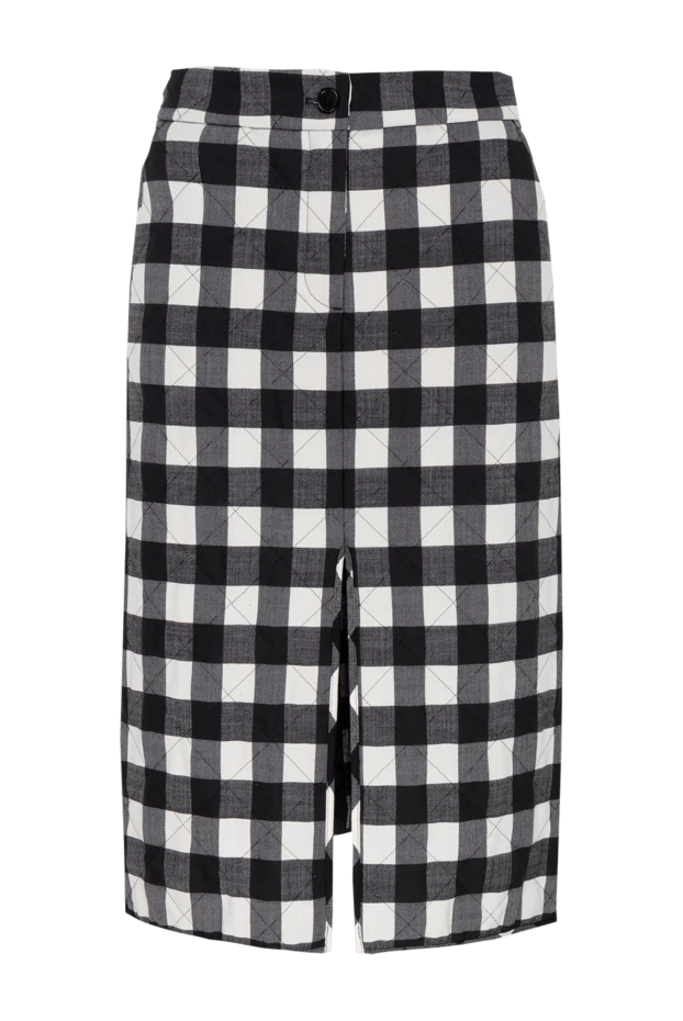 MSGM woman black skirt for women купить с ценами и фото 154612 - photo 1