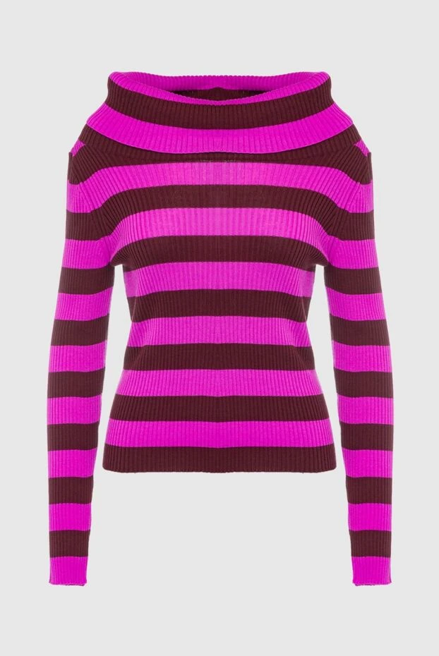 MSGM woman pink wool and acrylic jumper for women купить с ценами и фото 154636 - photo 1