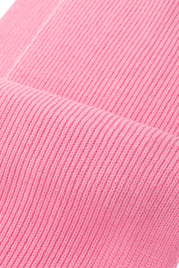 MSGM шарф женский классический розовый  154640 - фото 3