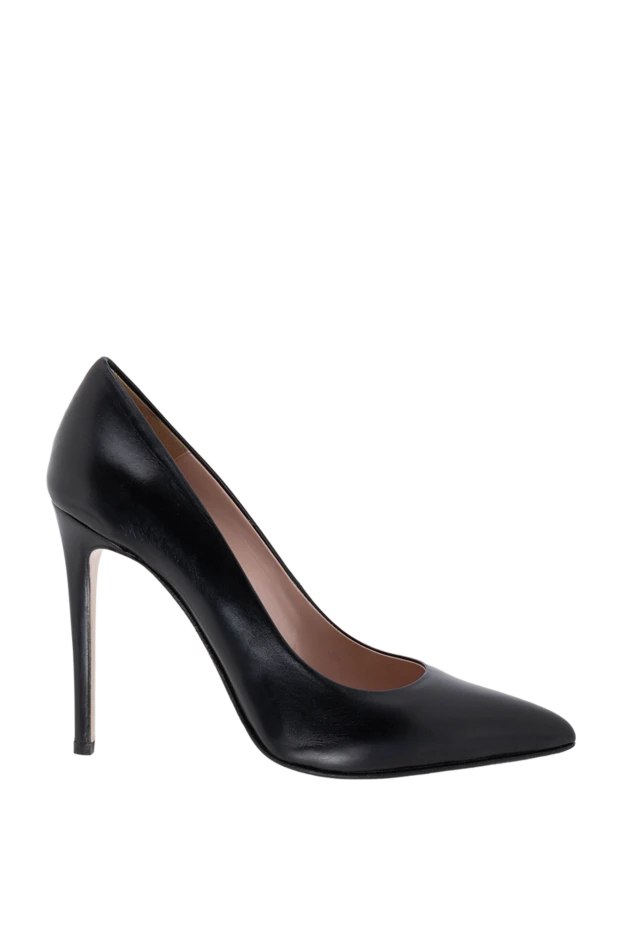 Francesco Sacco woman black leather shoes for women купить с ценами и фото 154658 - photo 1