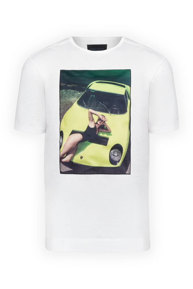 Limitato man white cotton t-shirt for men купить с ценами и фото 154712 - photo 1