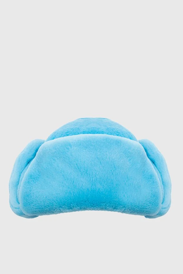 FG Furs woman blue mink cap for women купить с ценами и фото 154870 - photo 1