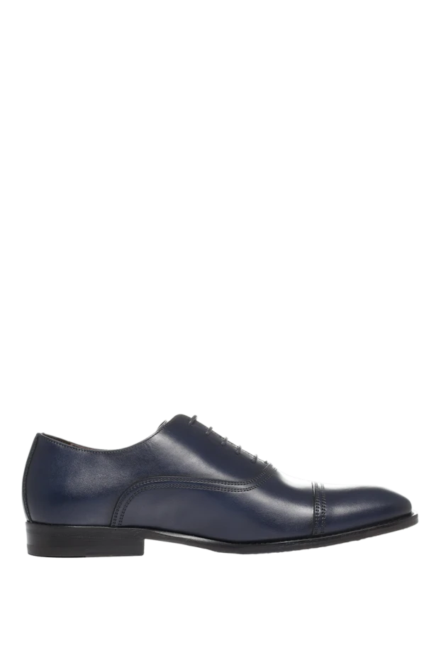 Roberto Morelli man blue leather men's shoes купить с ценами и фото 154993 - photo 1