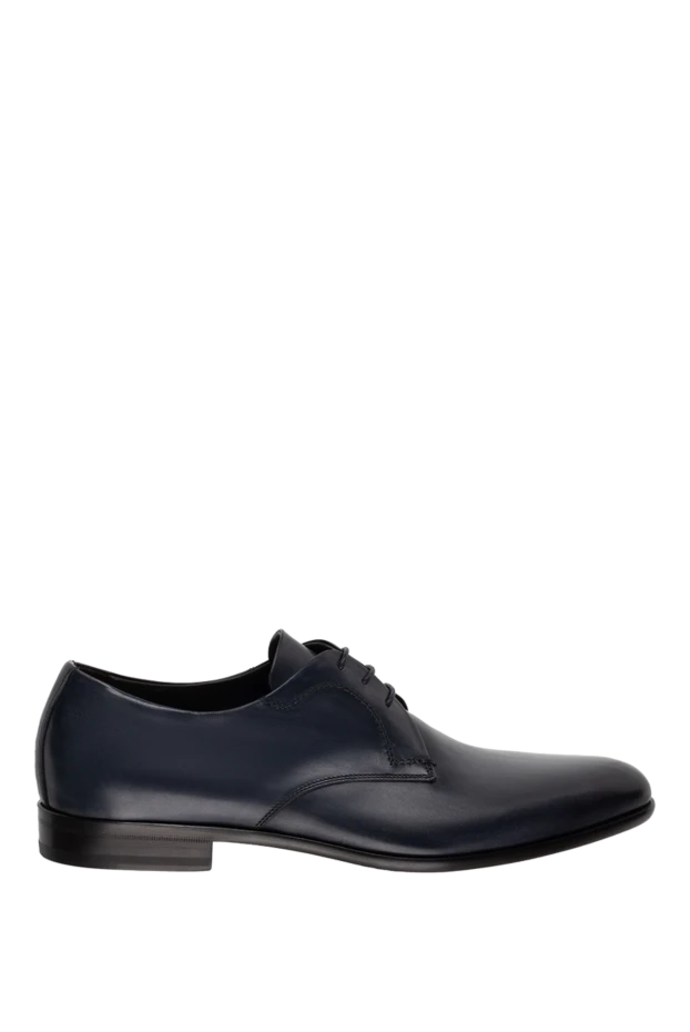 Roberto Morelli man blue leather men's shoes купить с ценами и фото 154995 - photo 1