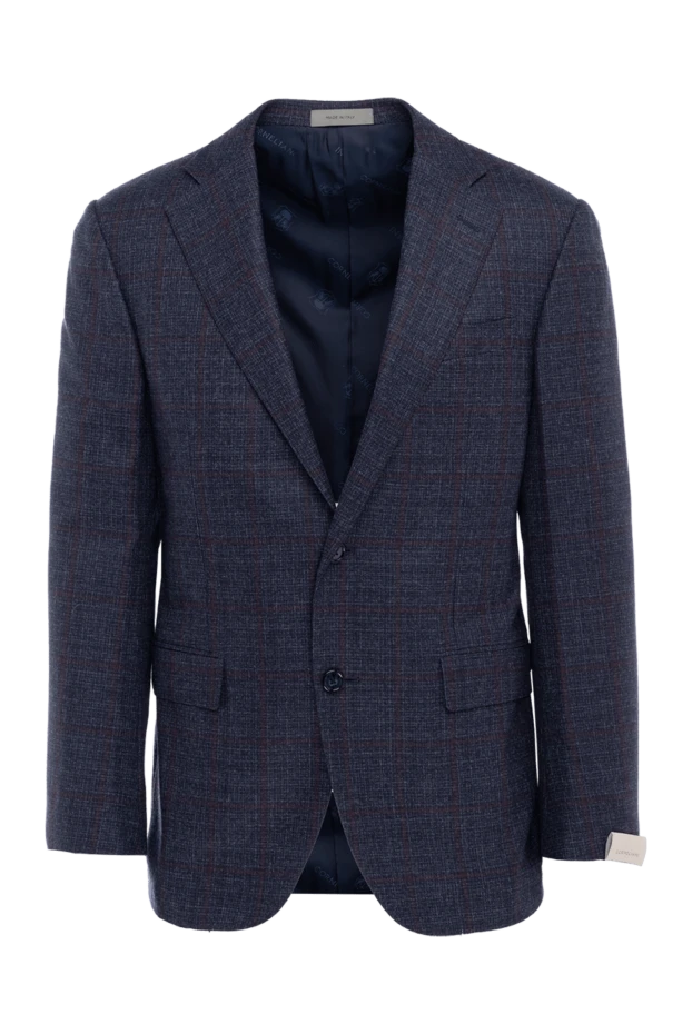 Corneliani man gray wool jacket for men купить с ценами и фото 155038 - photo 1