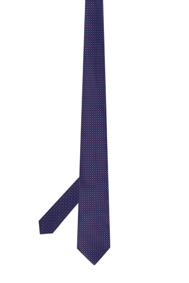 Stefano Ricci галстук из шелка фиолетовый мужской 155183 - фото 3