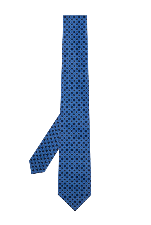 Stefano Ricci галстук из шелка голубой мужской 155188 - фото 3
