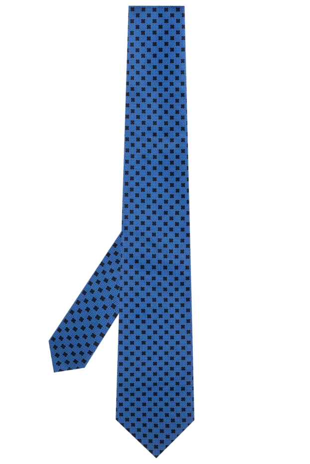 Stefano Ricci галстук из шелка голубой мужской 155188 - фото 3