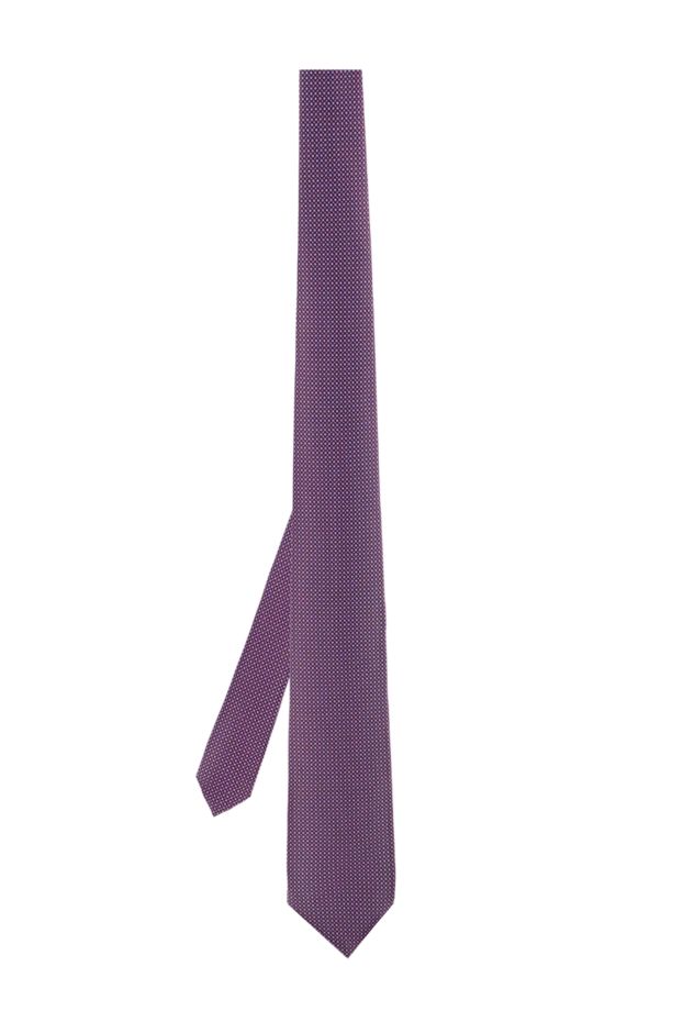 Stefano Ricci silk tie, burgundy and purple, with a small pattern 155195 - photo 3