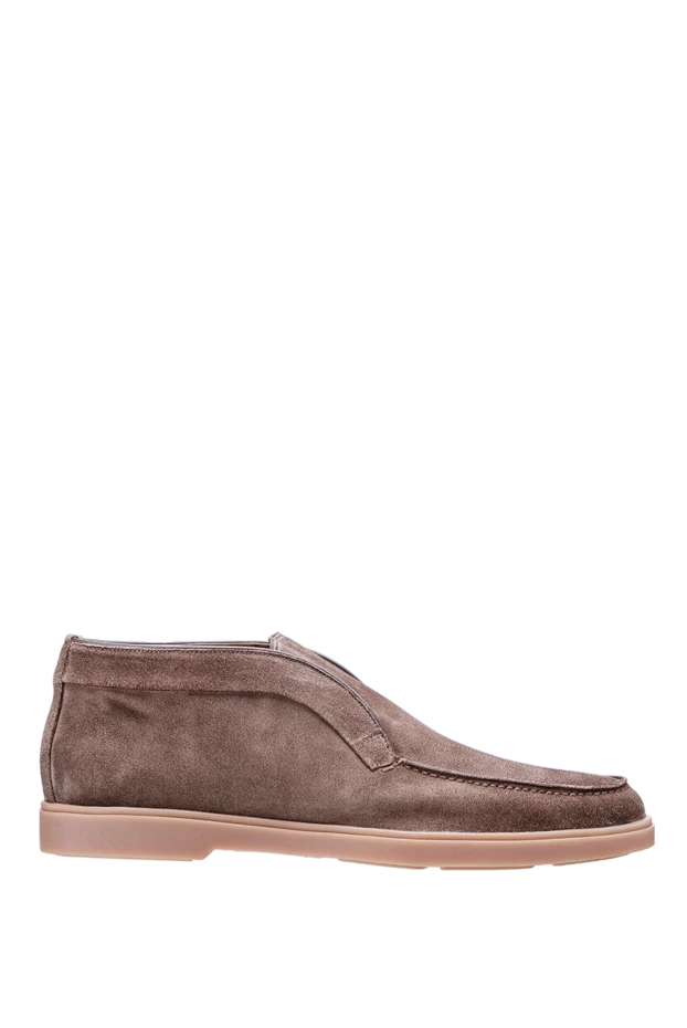 Santoni man brown suede deserts for men купить с ценами и фото 155240 - photo 1