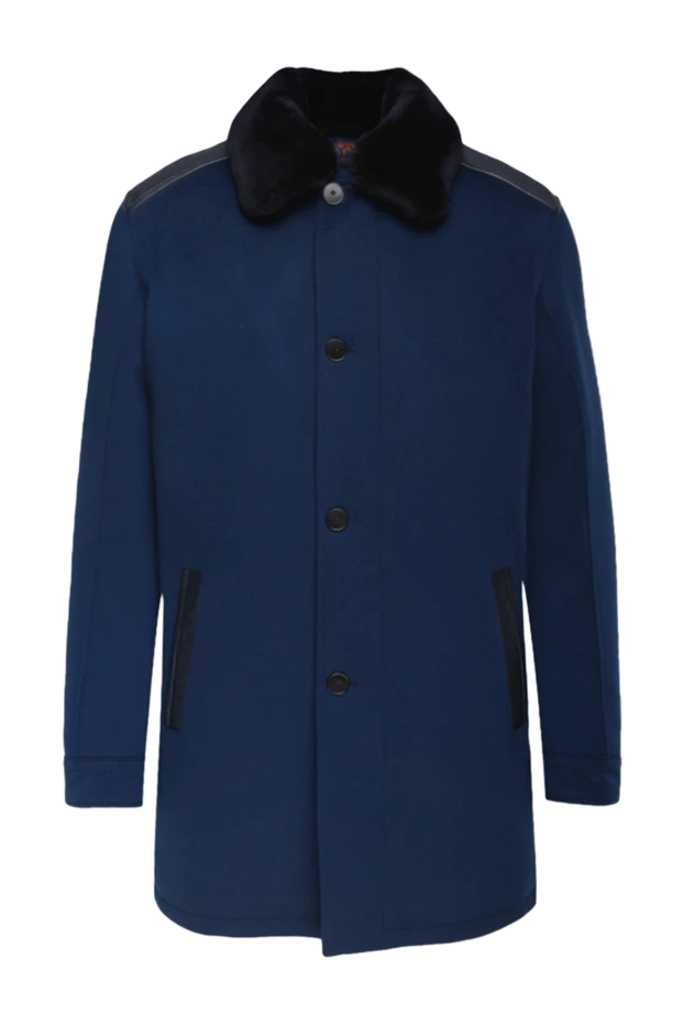 Torras man cashmere coat blue for men купить с ценами и фото 155274 - photo 1