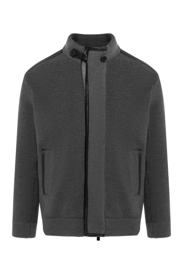 Torras man men's gray wool cardigan купить с ценами и фото 155276 - photo 1