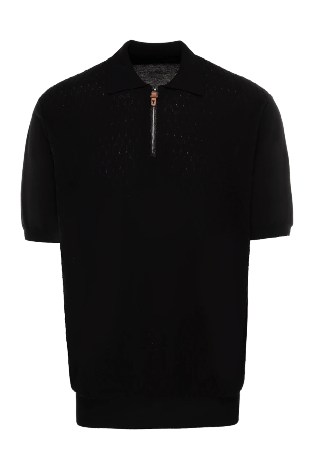 Torras man cashmere and alligator polo black for men купить с ценами и фото 155286 - photo 1