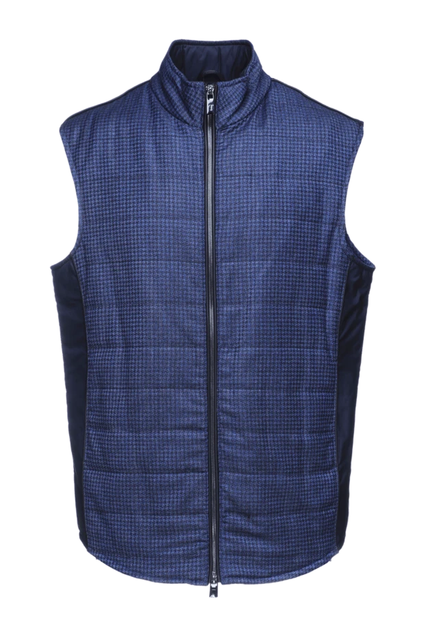 Torras man wool and polyamide vest blue for men купить с ценами и фото 155304 - photo 1