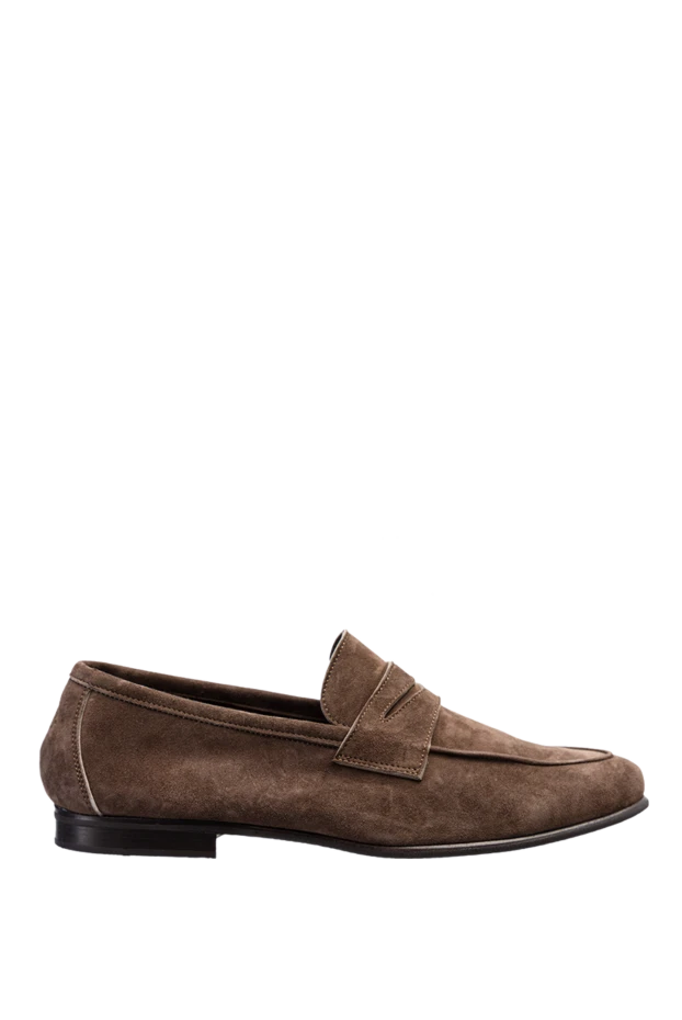 Andrea Ventura man brown leather loafers for men купить с ценами и фото 155408 - photo 1