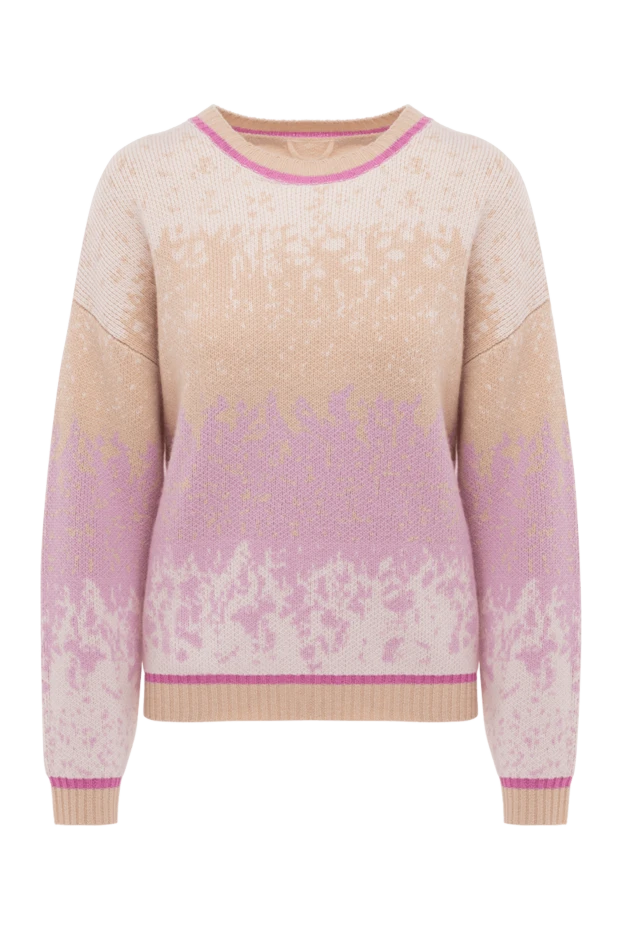 Max&Moi woman pink wool and cashmere jumper for women купить с ценами и фото 155436 - photo 1