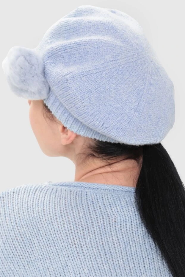 Max&Moi woman blue beret for women купить с ценами и фото 155443 - photo 2