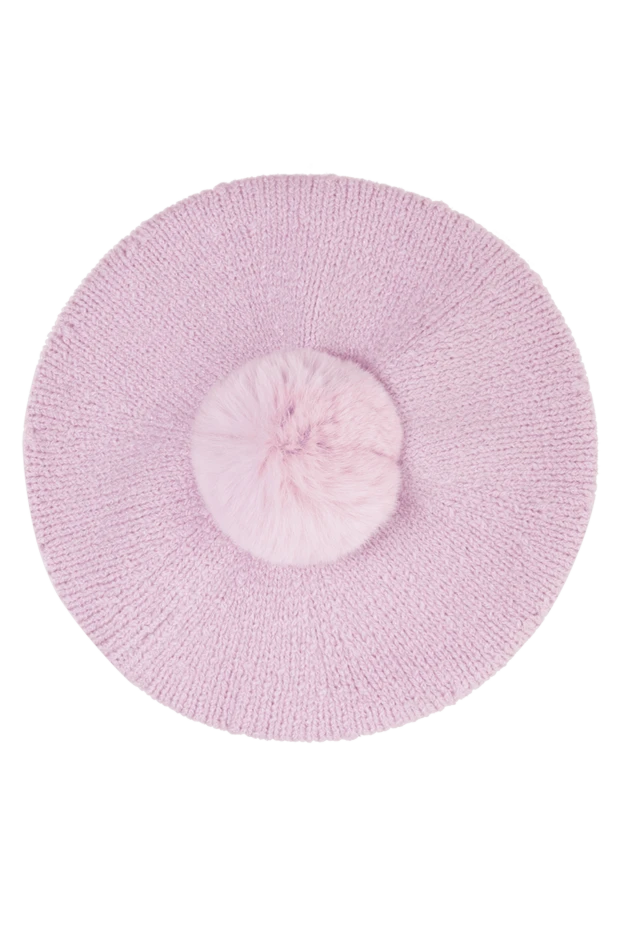 Max&Moi woman lilac beret for women купить с ценами и фото 155445 - photo 1