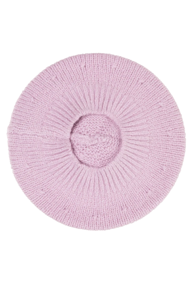 Max&Moi lilac beret for women with pompom 155445 - photo 3