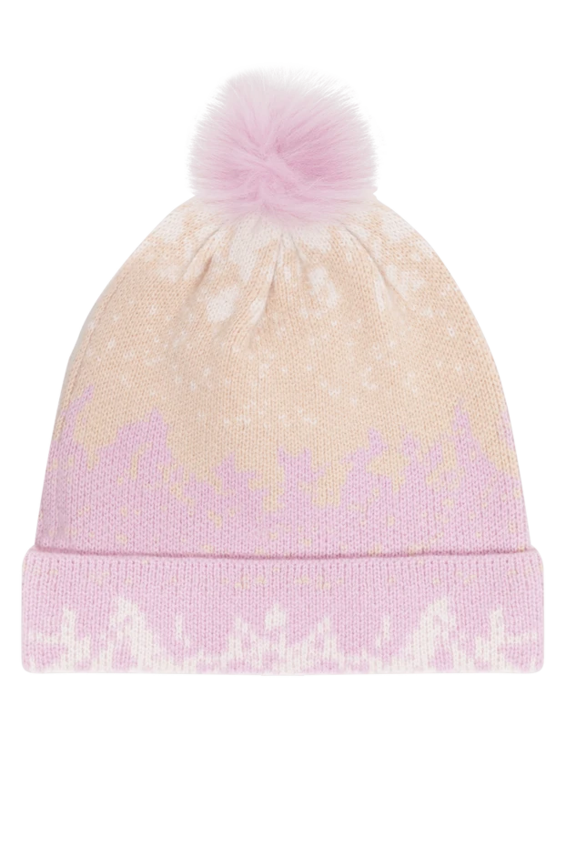 Max&Moi woman purple wool and cashmere hat for women купить с ценами и фото 155447 - photo 1