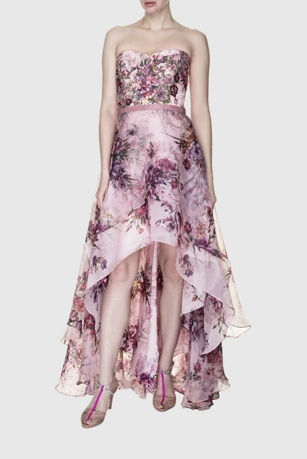 Marchesa Notte Әйелдер полиэфирден жасалған қызғылт әйелдер көйлегі купить с ценами и фото 155506 - фото 2