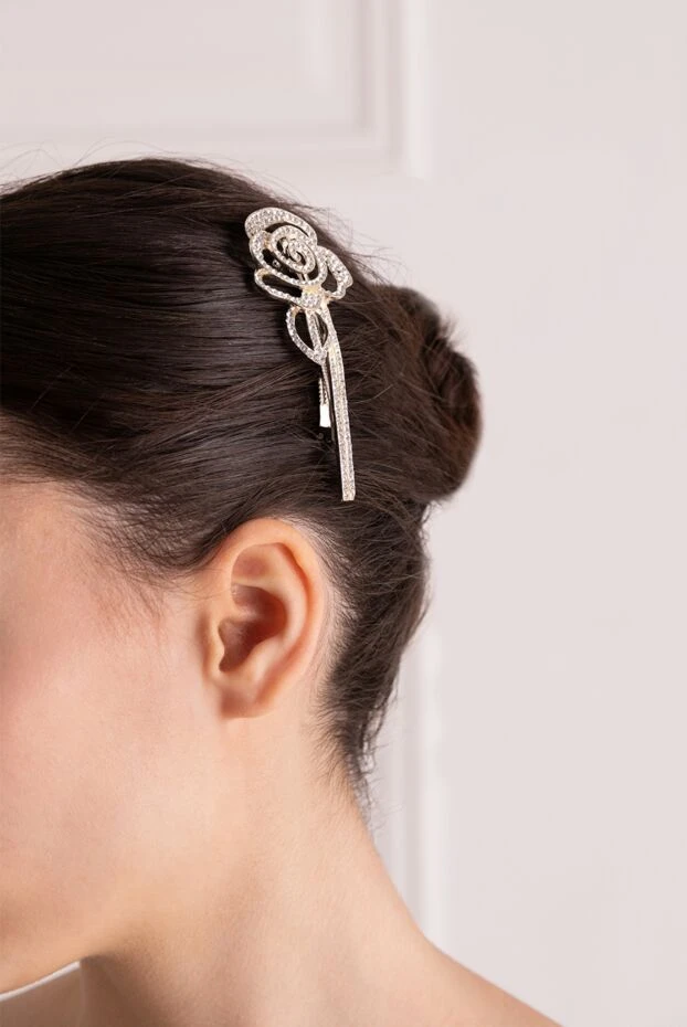 Annabella woman gray metal hairpin for women купить с ценами и фото 155547 - photo 2