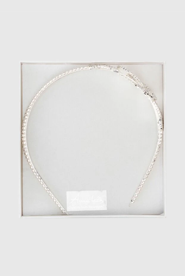 Annabella сегіз пішінді кристалдары бар әйелдер диадемесі сұр 155568 - фото 3