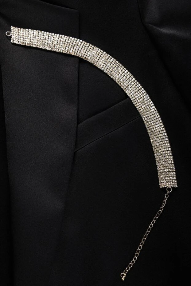 Annabella кристаллдары бар әйелдерге арналған кең сұр бау 155578 - фото 3