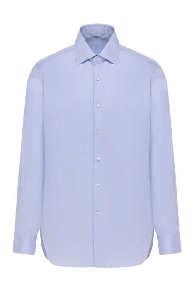 Barba Napoli man blue cotton shirt for men 155584 - photo 1