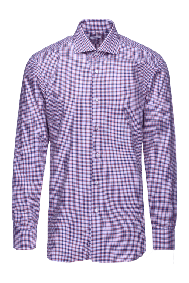 Barba Napoli man violet cotton shirt for men купить с ценами и фото 155586 - photo 1