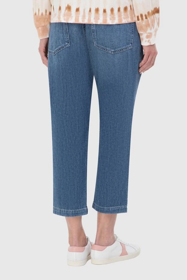 Citizens of Humanity woman women's blue wide-leg jeans made of cotton and lyocell 181083 - photo 3