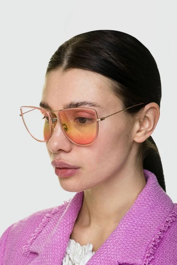 Tom Ford woman pink plastic and metal glasses for women купить с ценами и фото 155699 - photo 2