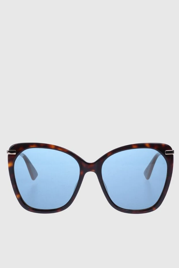 Gucci woman brown plastic and metal glasses for women купить с ценами и фото 155736 - photo 1