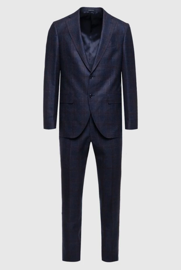 Sartoria Latorre man men's suit made of wool, blue купить с ценами и фото 155851 - photo 1