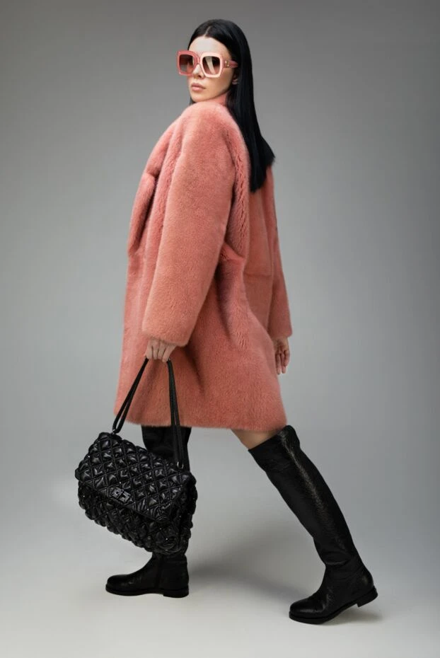 Le Silla ботфорты высокие женские из фактурной кожи черные 155962 - фото 2