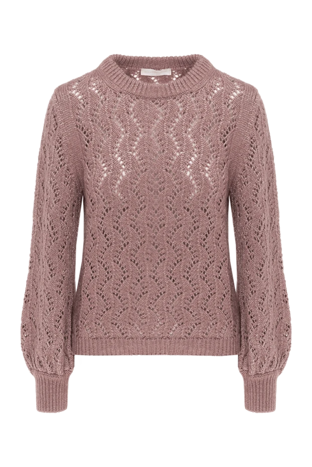 Rocco Ragni woman burgundy jumper for women купить с ценами и фото 156079 - photo 1