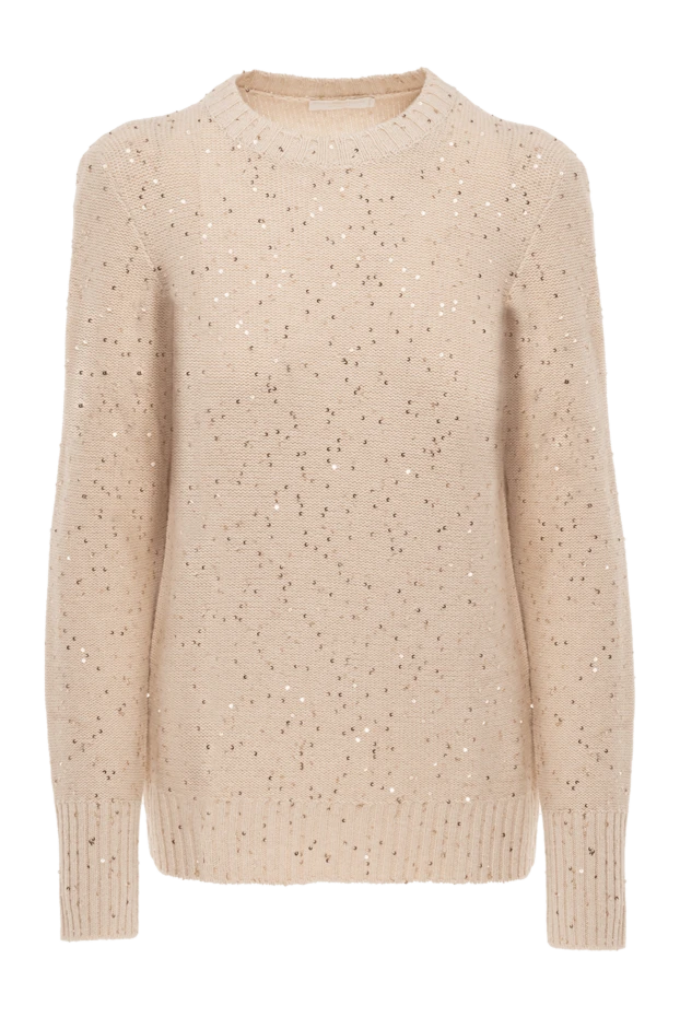 Rocco Ragni woman beige jumper for women купить с ценами и фото 156084 - photo 1