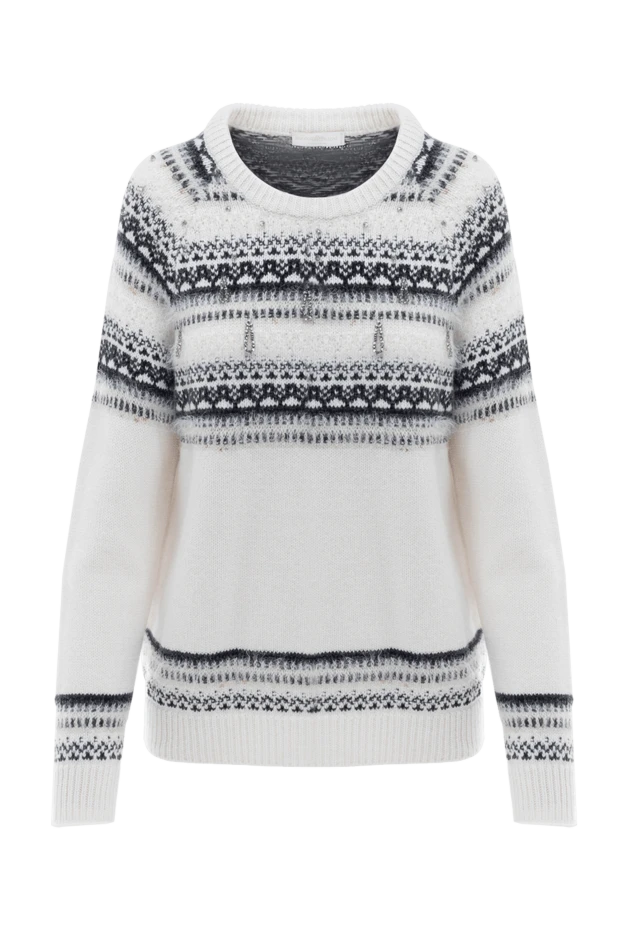 Rocco Ragni woman white jumper for women купить с ценами и фото 156089 - photo 1