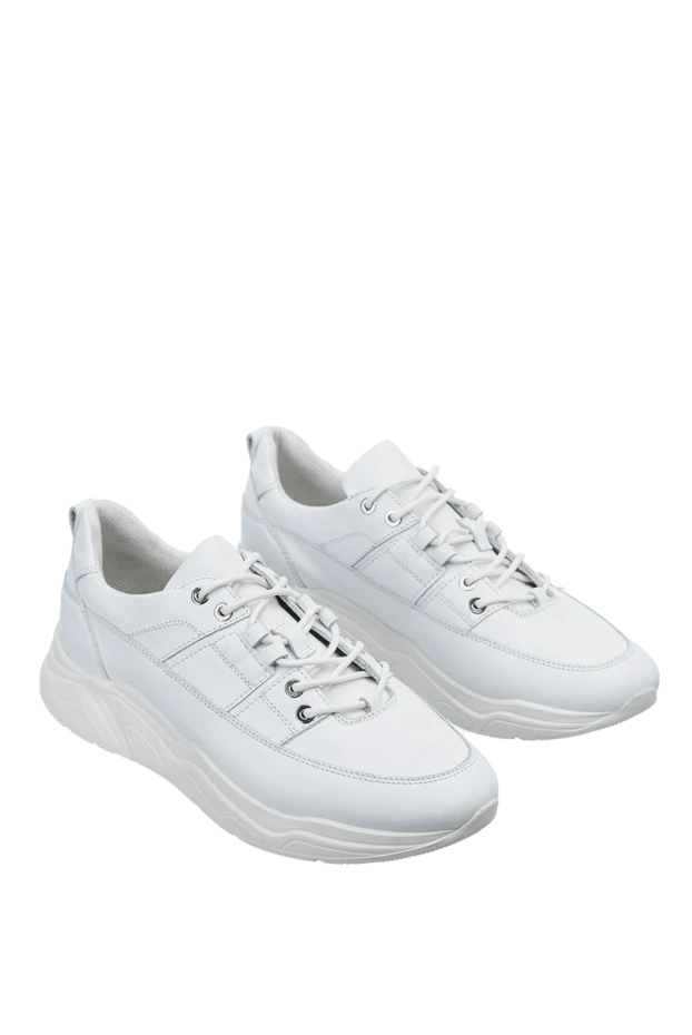 Fabiana Filippi woman white linen and polyamide sneakers for women 168770 - photo 3