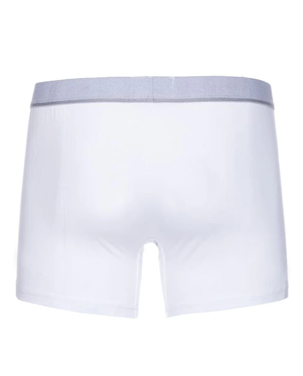 Ermenegildo Zegna man white men's boxer briefs made of cotton and elastane купить с ценами и фото 156216 - photo 2