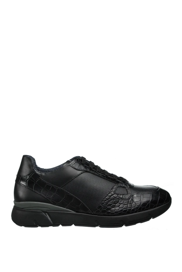 Pellettieri di Parma man black leather sneakers for men купить с ценами и фото 156227 - photo 1