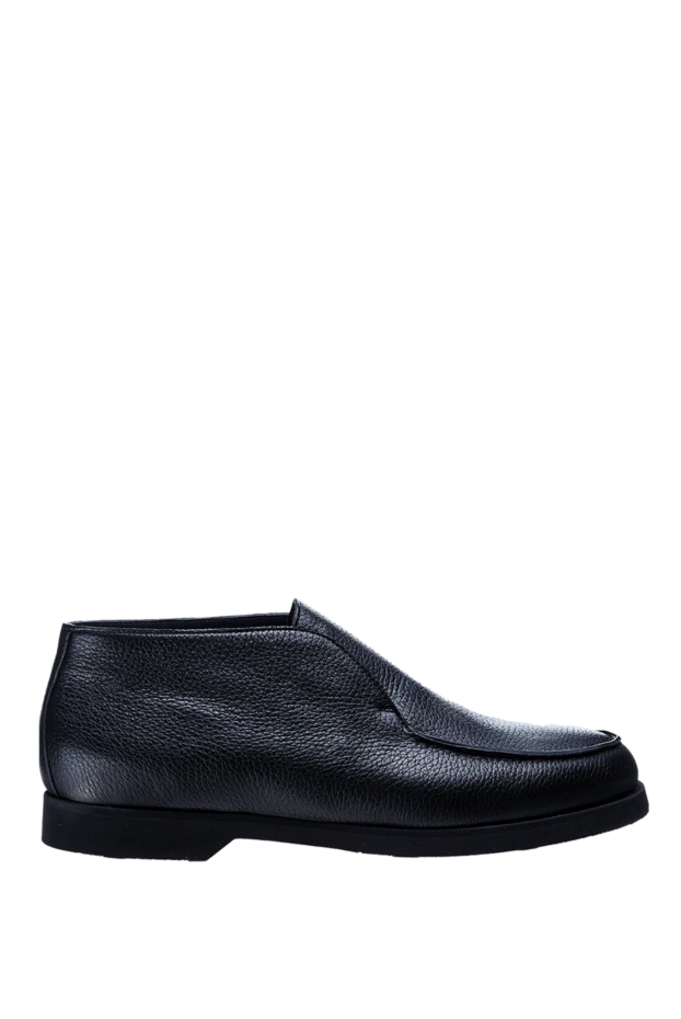 Pellettieri di Parma man black leather loafers for men купить с ценами и фото 156234 - photo 1