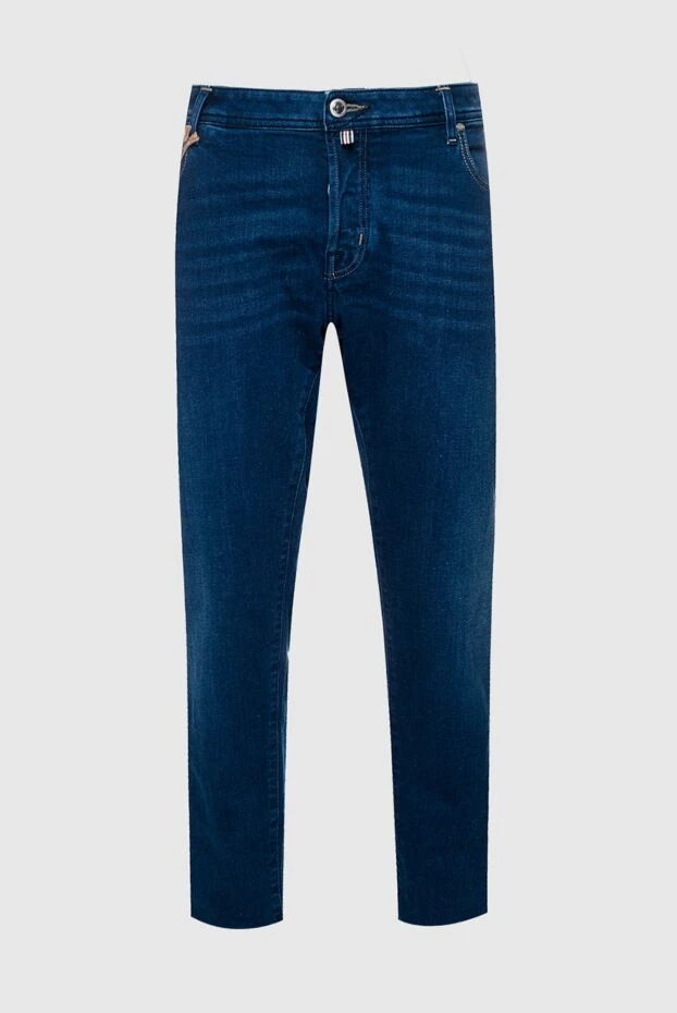 Jacob Cohen man blue cotton jeans for men купить с ценами и фото 156323 - photo 1