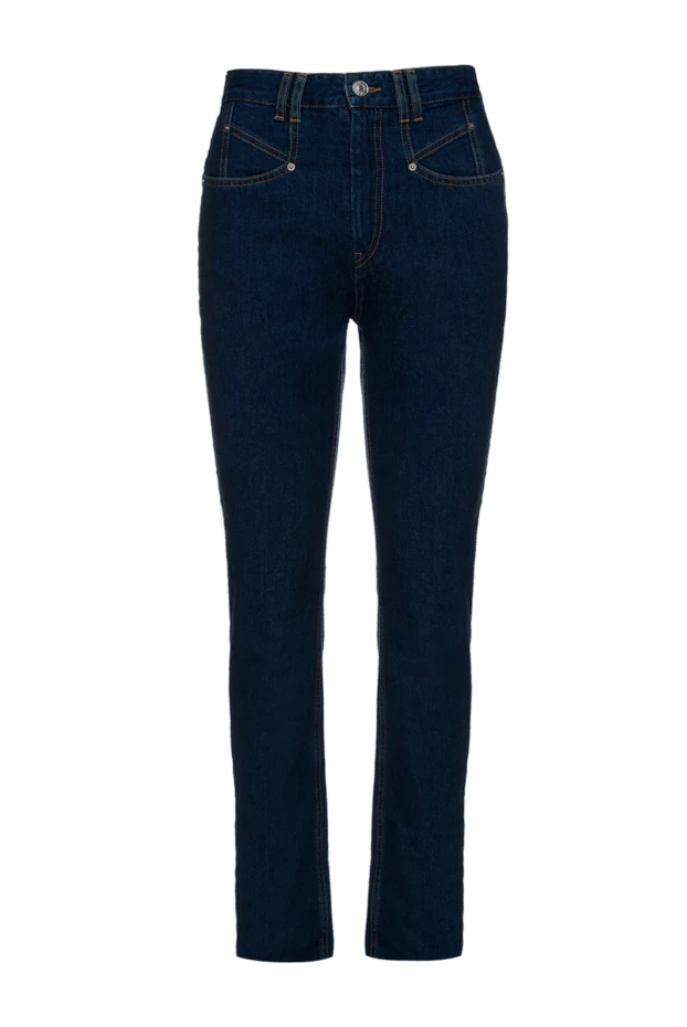 Isabel Marant woman blue cotton jeans for women купить с ценами и фото 156383 - photo 1