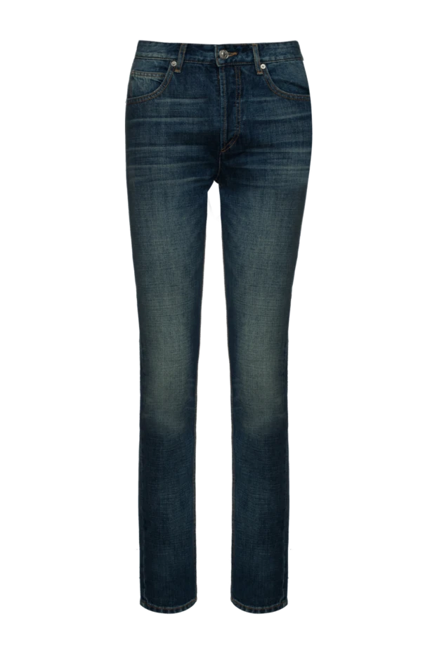 Isabel Marant woman blue cotton jeans for women купить с ценами и фото 156391 - photo 1